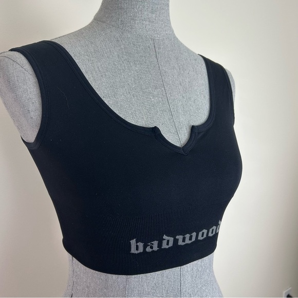 Badwood Black Bra Top - Picture 6 of 9